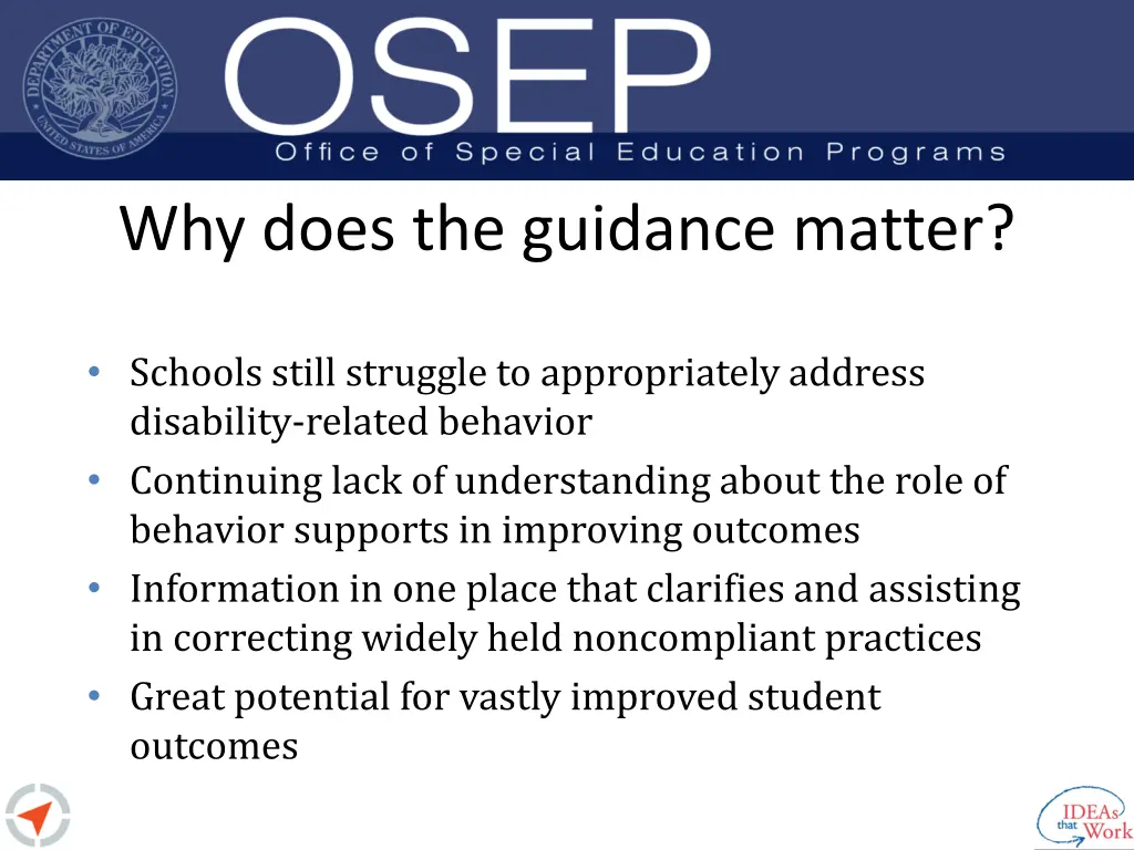 why does the guidance matter