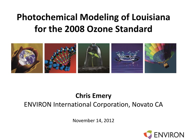 photochemical modeling of louisiana for the 2008
