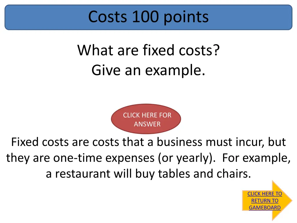 costs 100 points