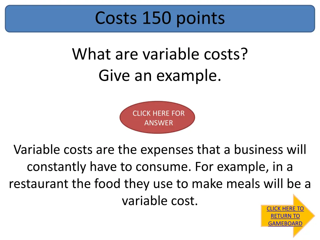 costs 150 points