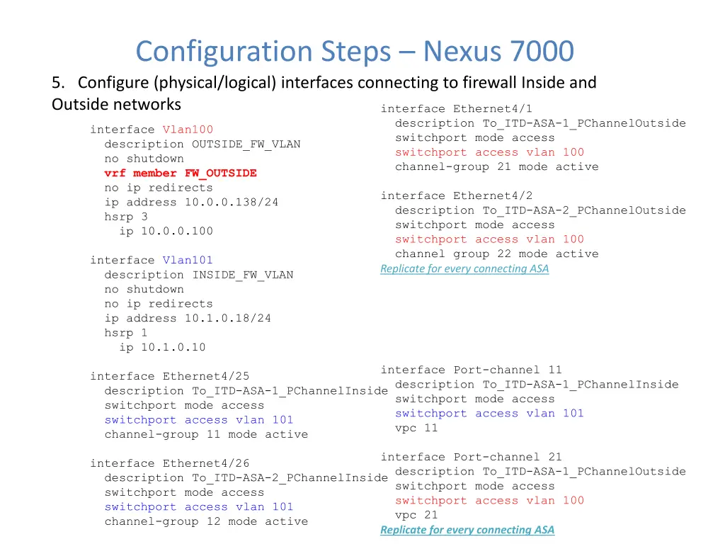 configuration steps nexus 7000 13