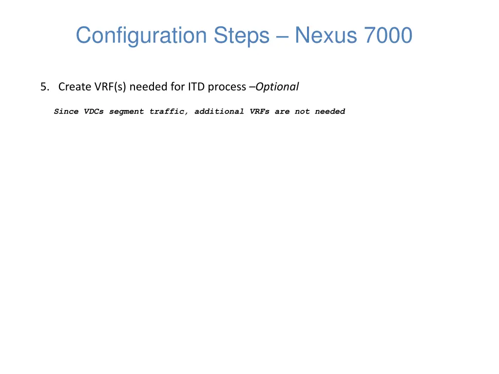 configuration steps nexus 7000 28