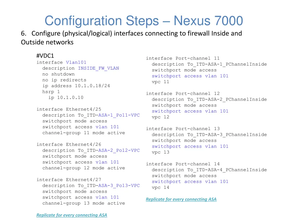 configuration steps nexus 7000 29