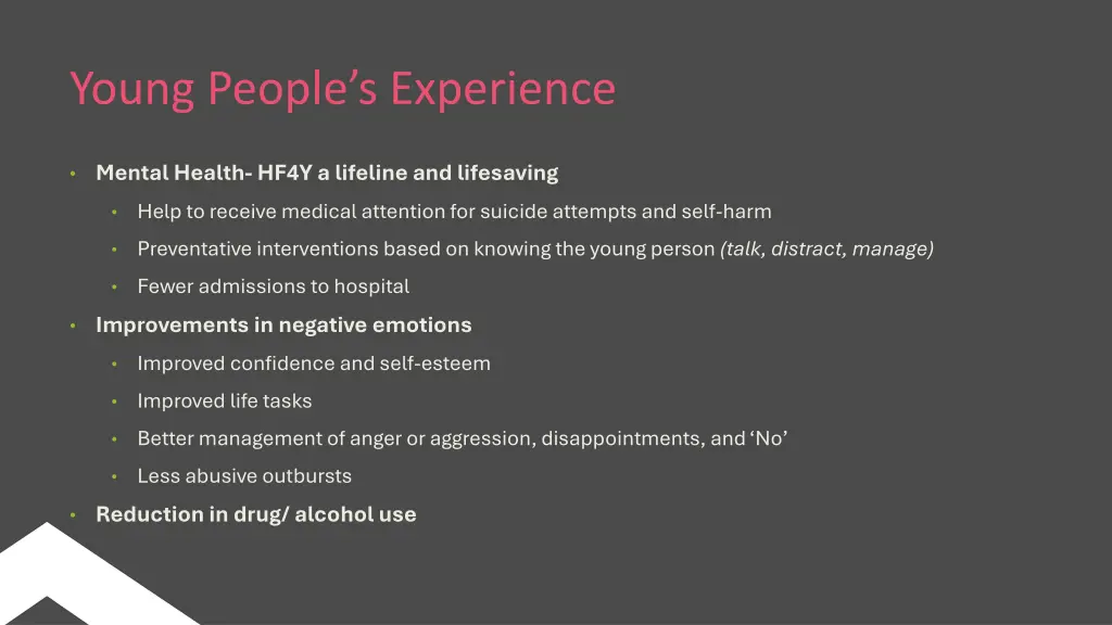 young people s experience 1