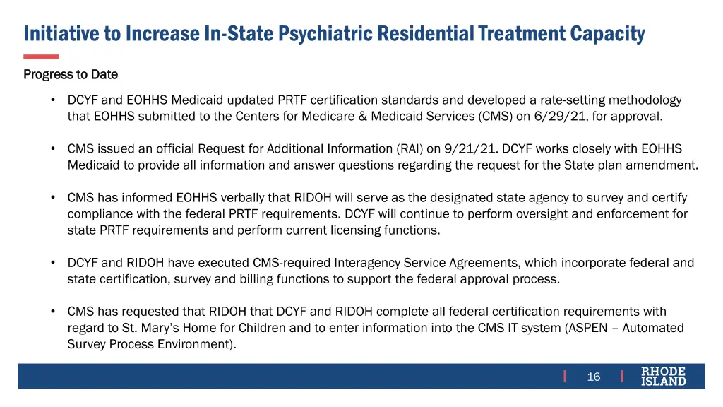 initiative to increase in state psychiatric 1