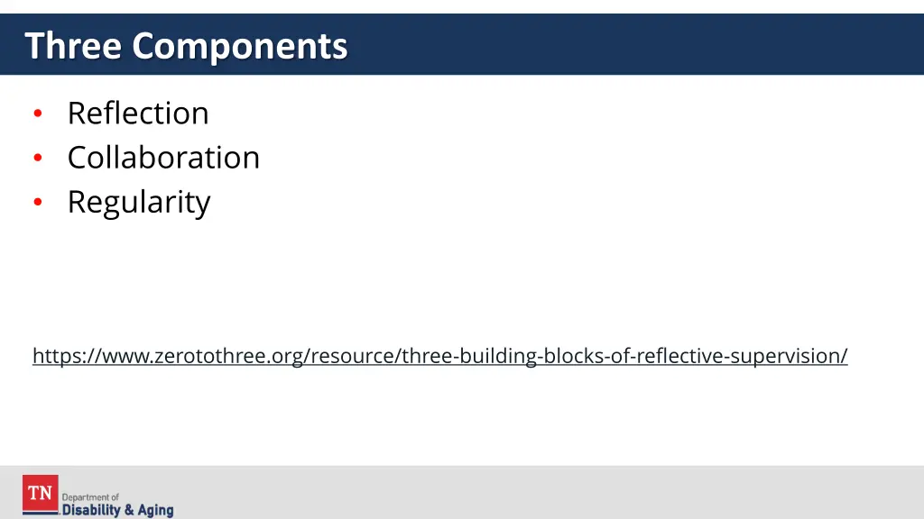 three components