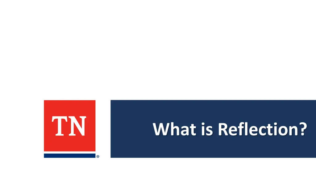 what is reflection