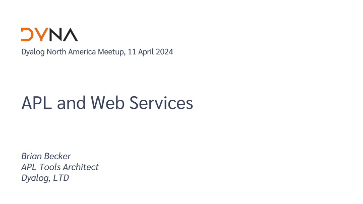 dyalog north america meetup 11 april 2024