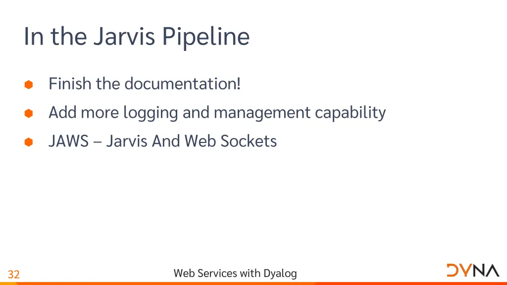in the jarvis pipeline