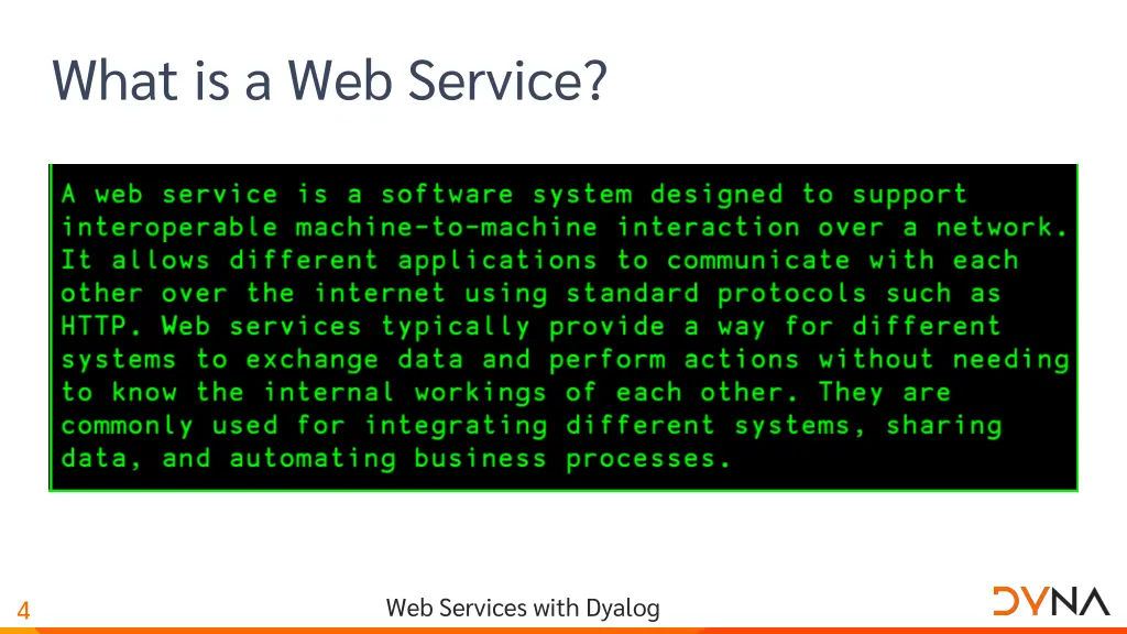 what is a web service 2