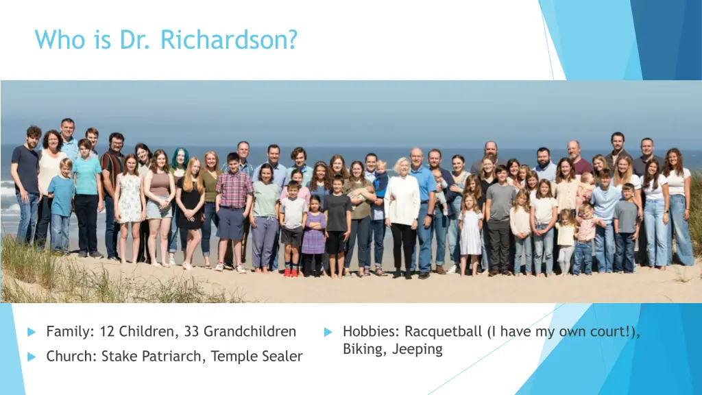 who is dr richardson 1