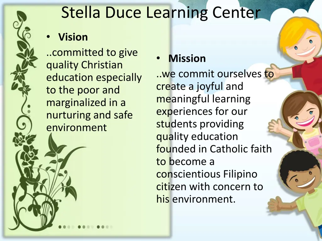 stella duce learning center