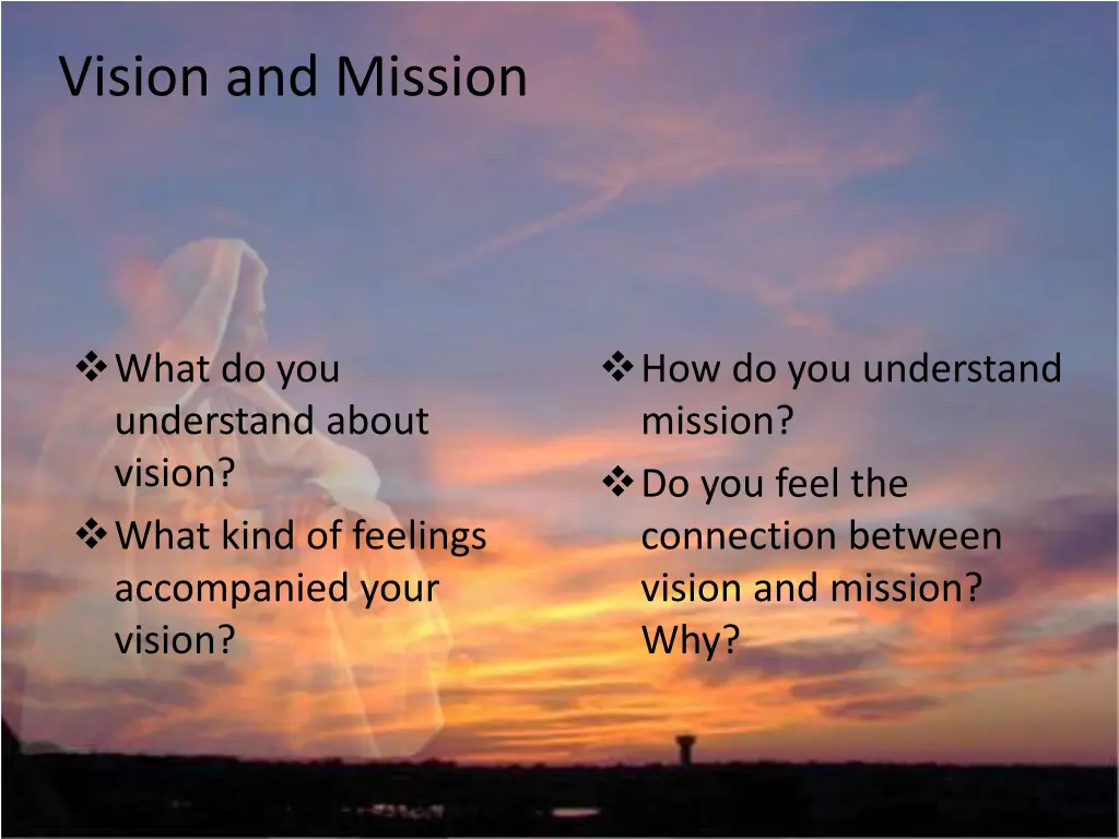 vision and mission