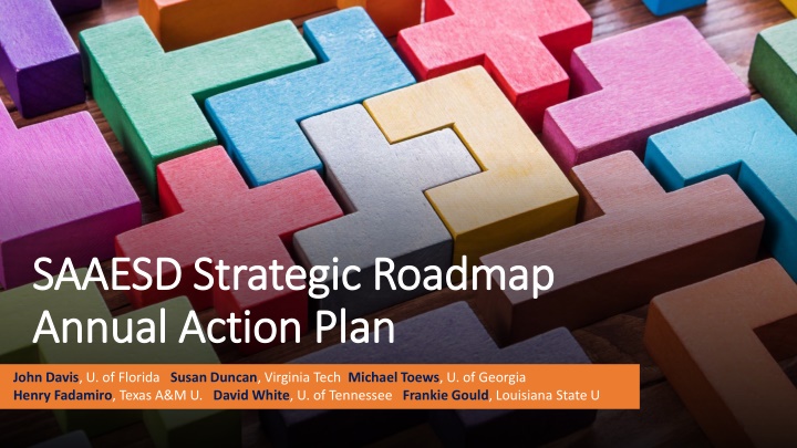 saaesd strategic roadmap saaesd strategic roadmap