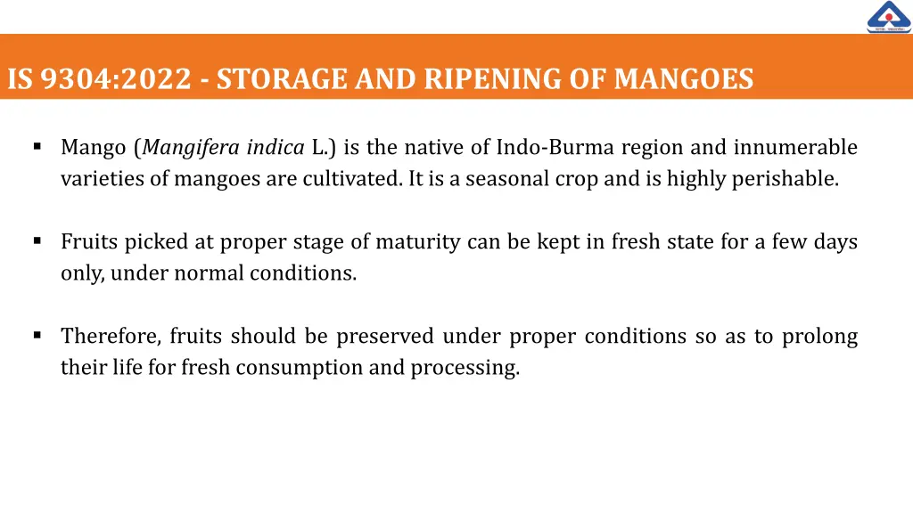 is 9304 2022 storage and ripening of mangoes