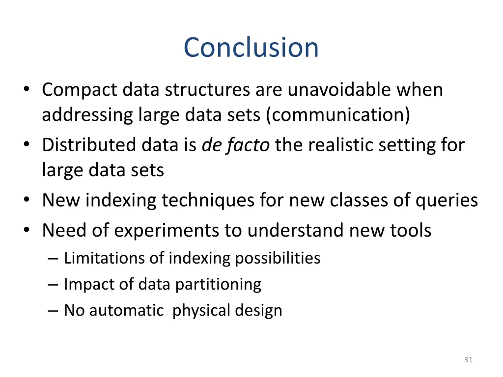 conclusion