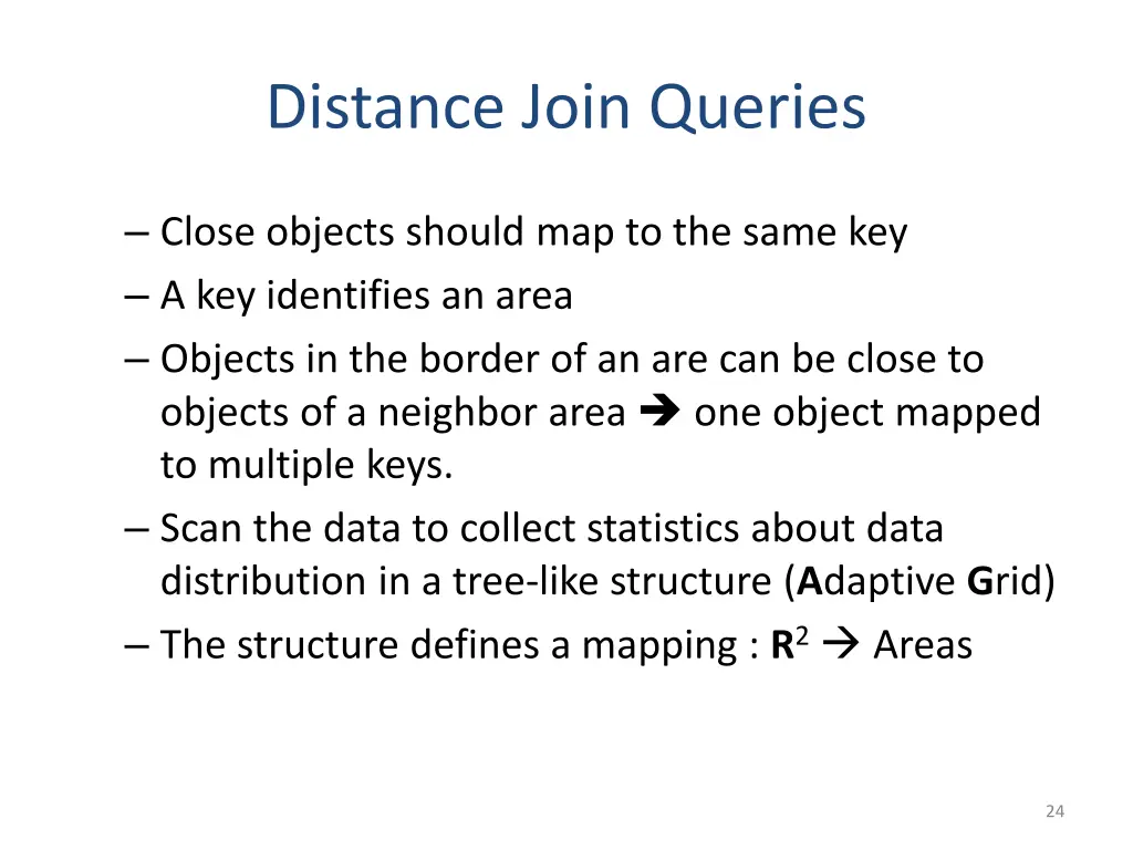 distance join queries 1