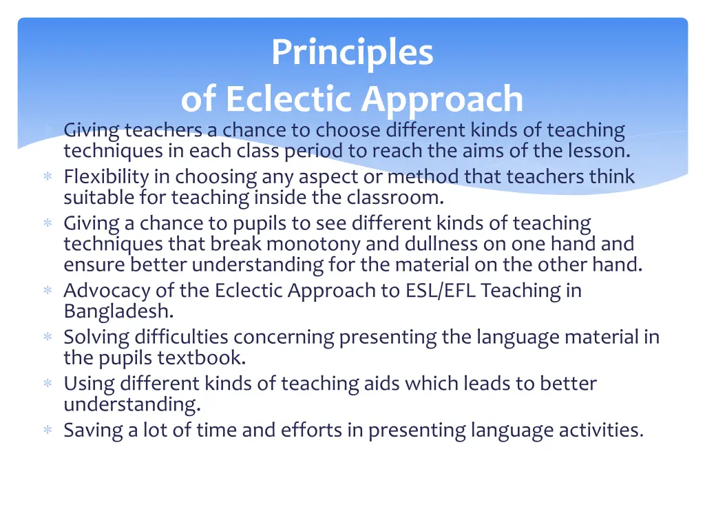 principles