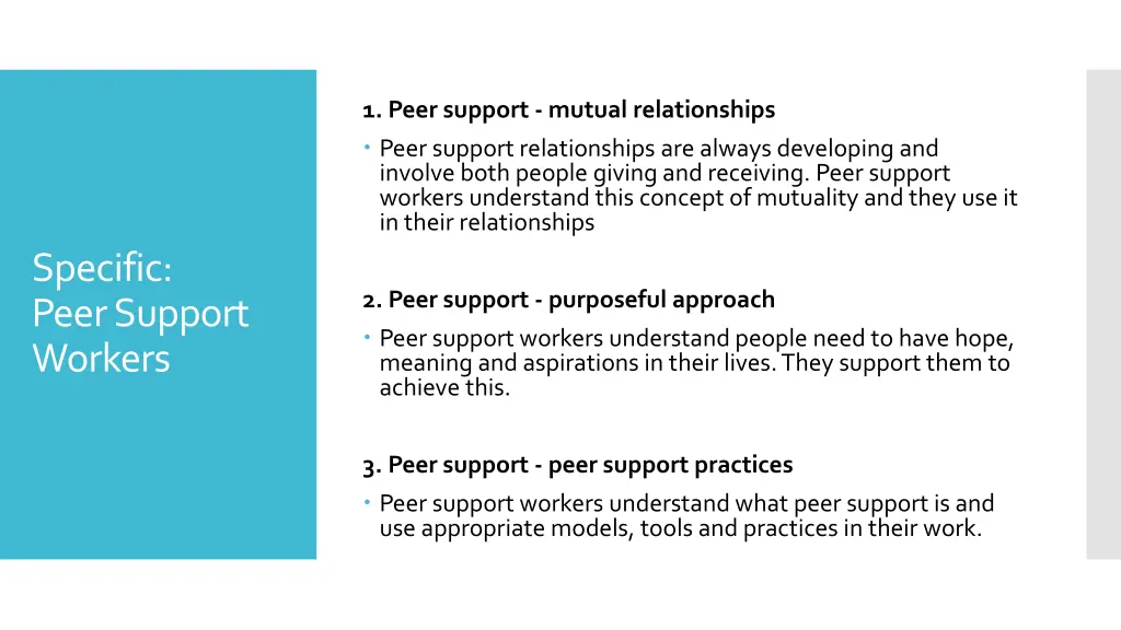 1 peer support mutual relationships peer support