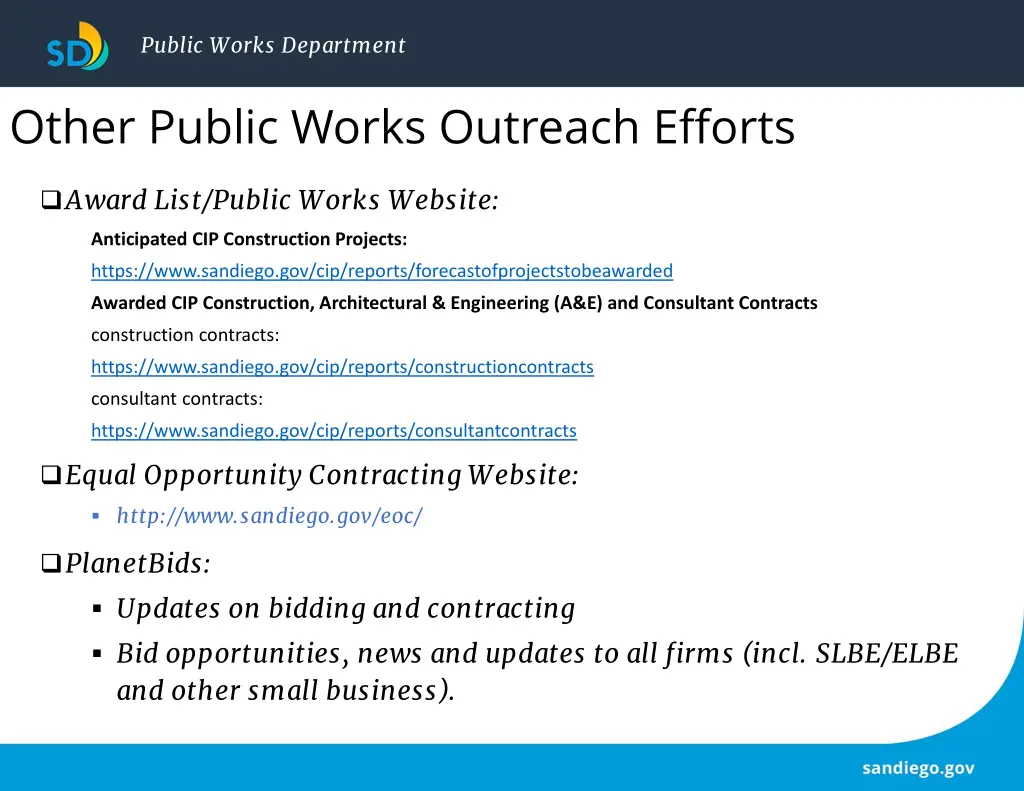 public works department 6