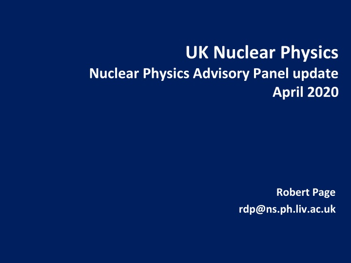 uk nuclear physics