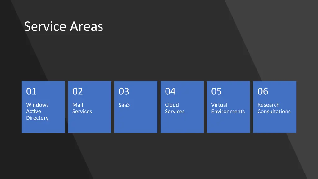 service areas