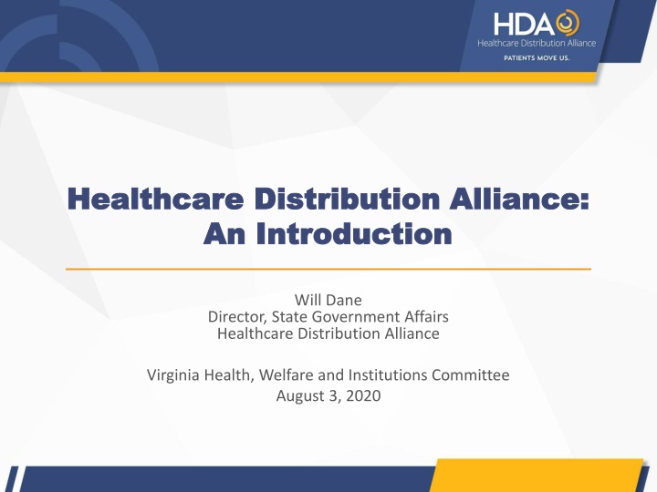 healthcare distribution alliance healthcare