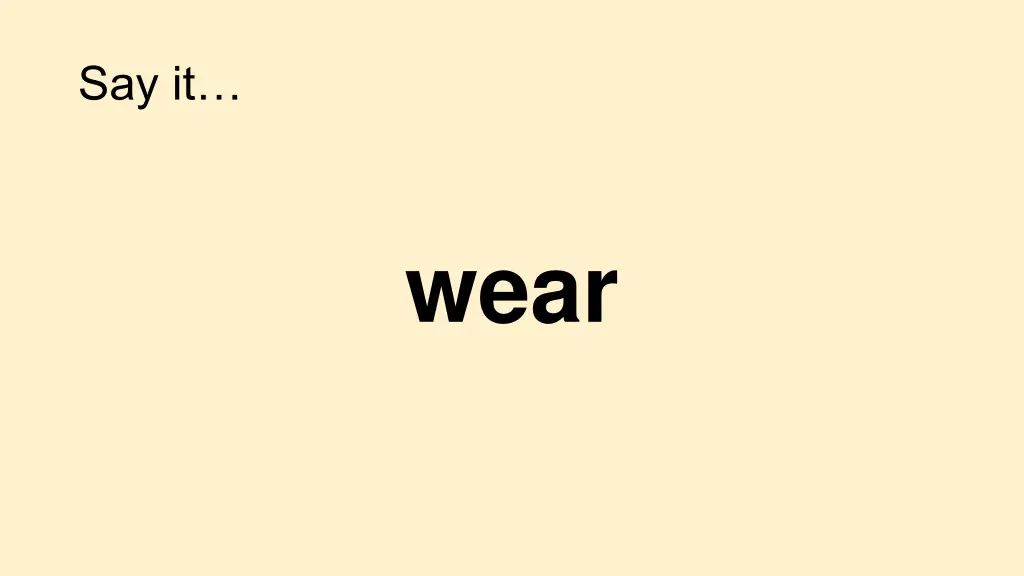 say it 1
