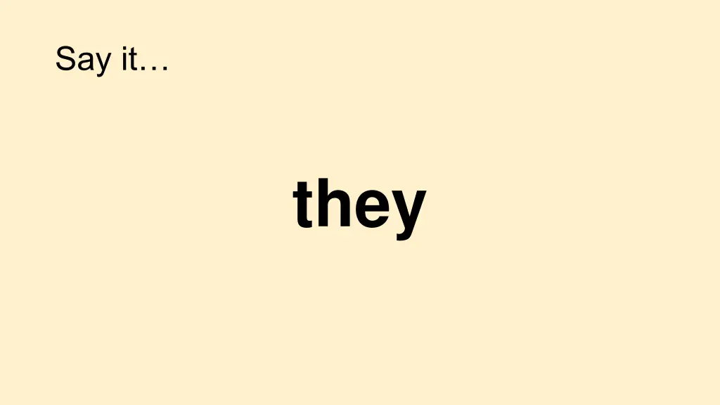 say it 14