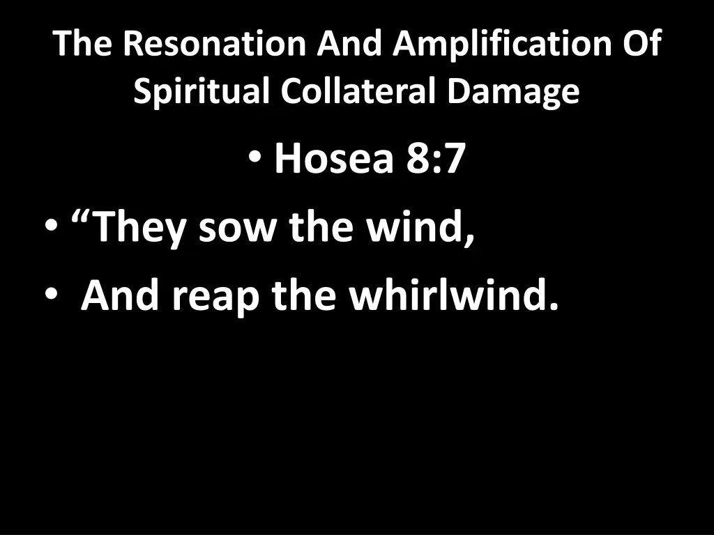 the resonation and amplification of spiritual 3