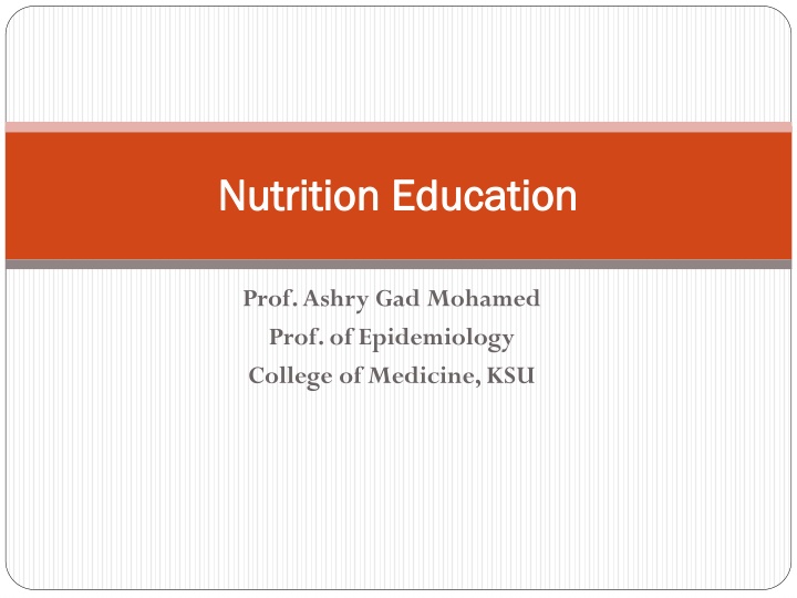 nutrition education nutrition education