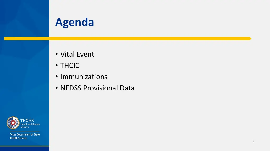agenda