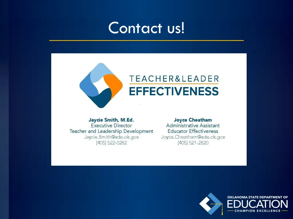 contact us