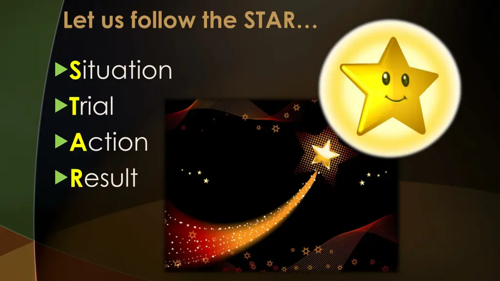 let us follow the star