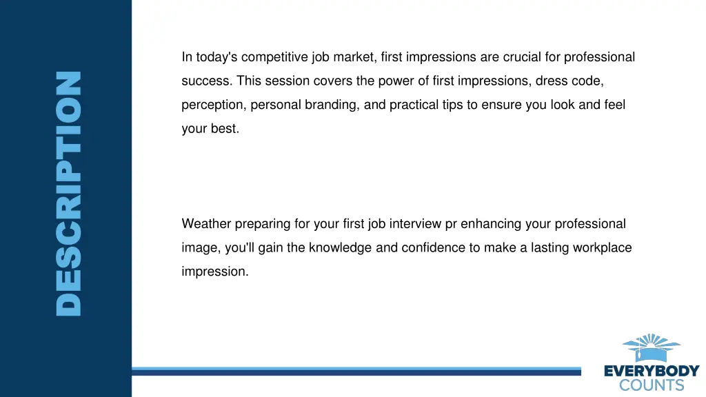 in today s competitive job market first