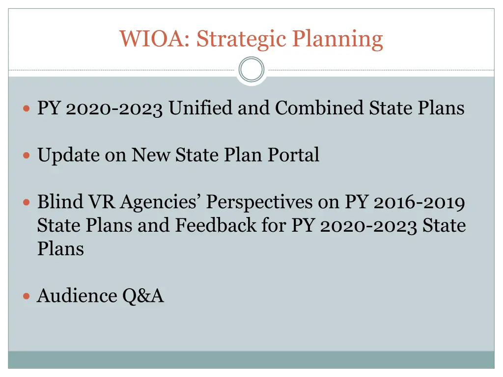 wioa strategic planning 1