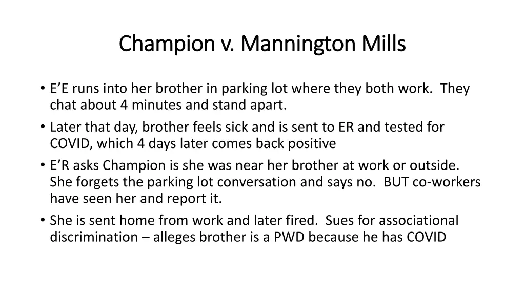 champion v mannington mills champion v mannington