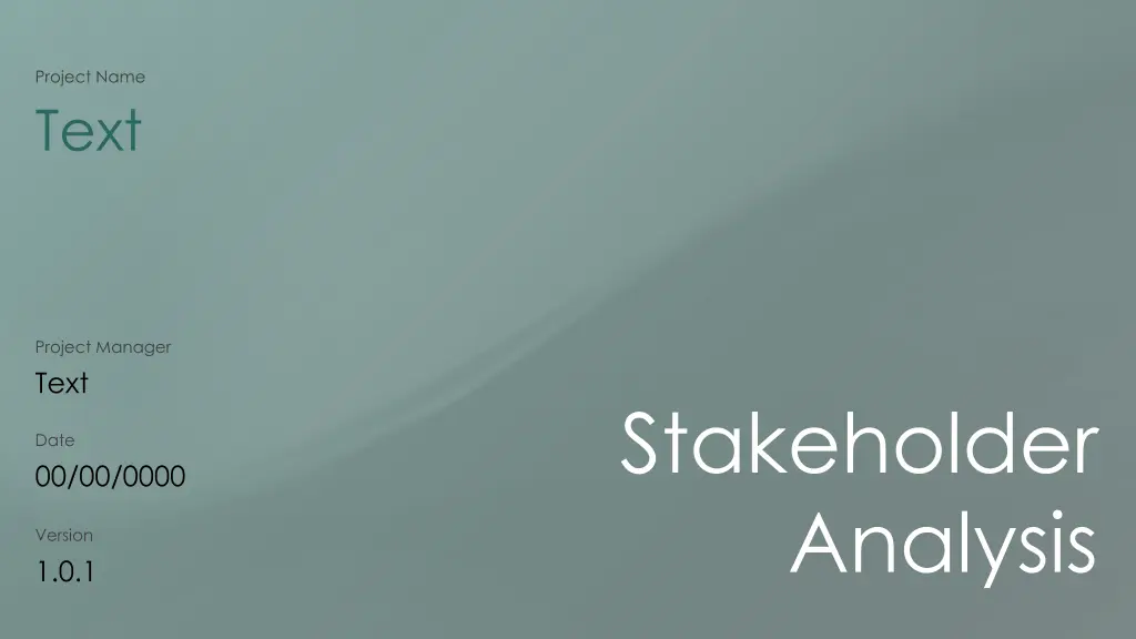 project name text
