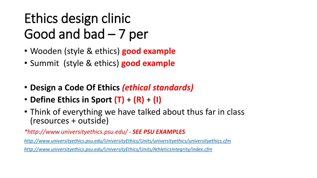 ethics design clinic ethics design clinic good