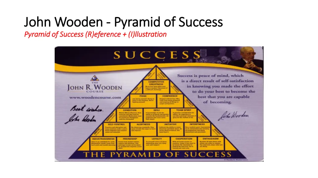 john wooden john wooden pyramid of success