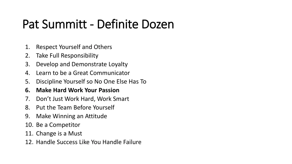 pat pat summitt summitt definite dozen definite