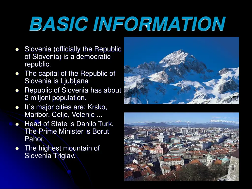 basic information