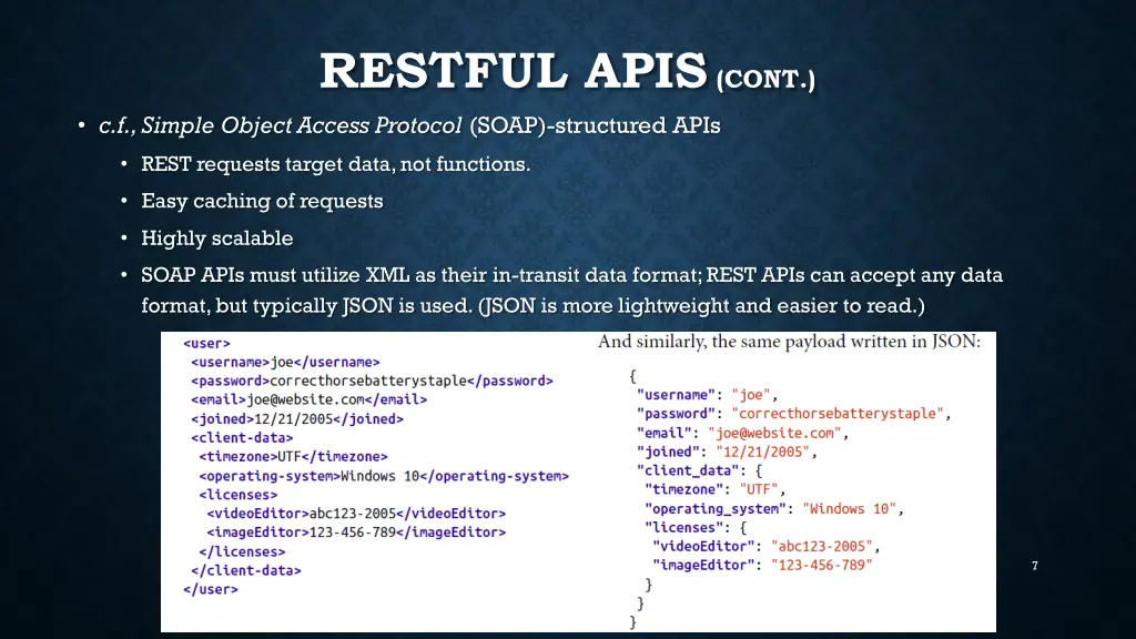 restful apis cont c f simple object access