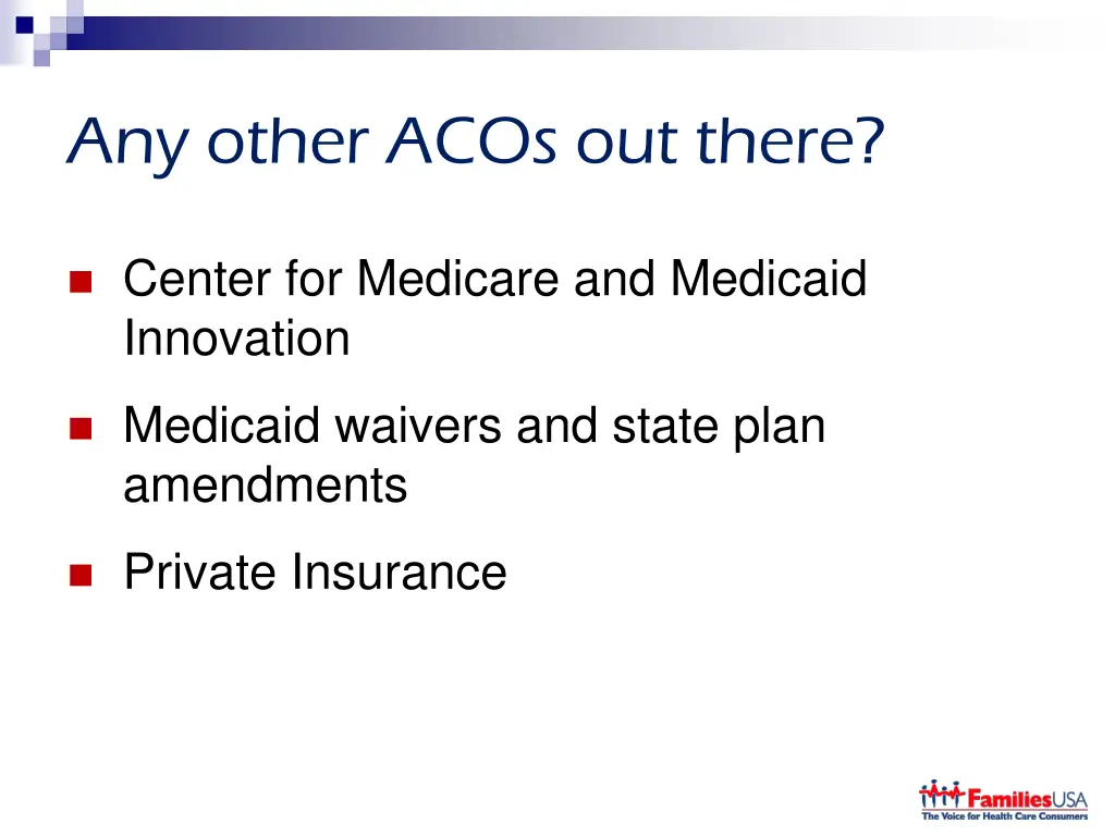 any other acos out there