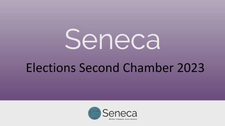 elections second chamber 2023