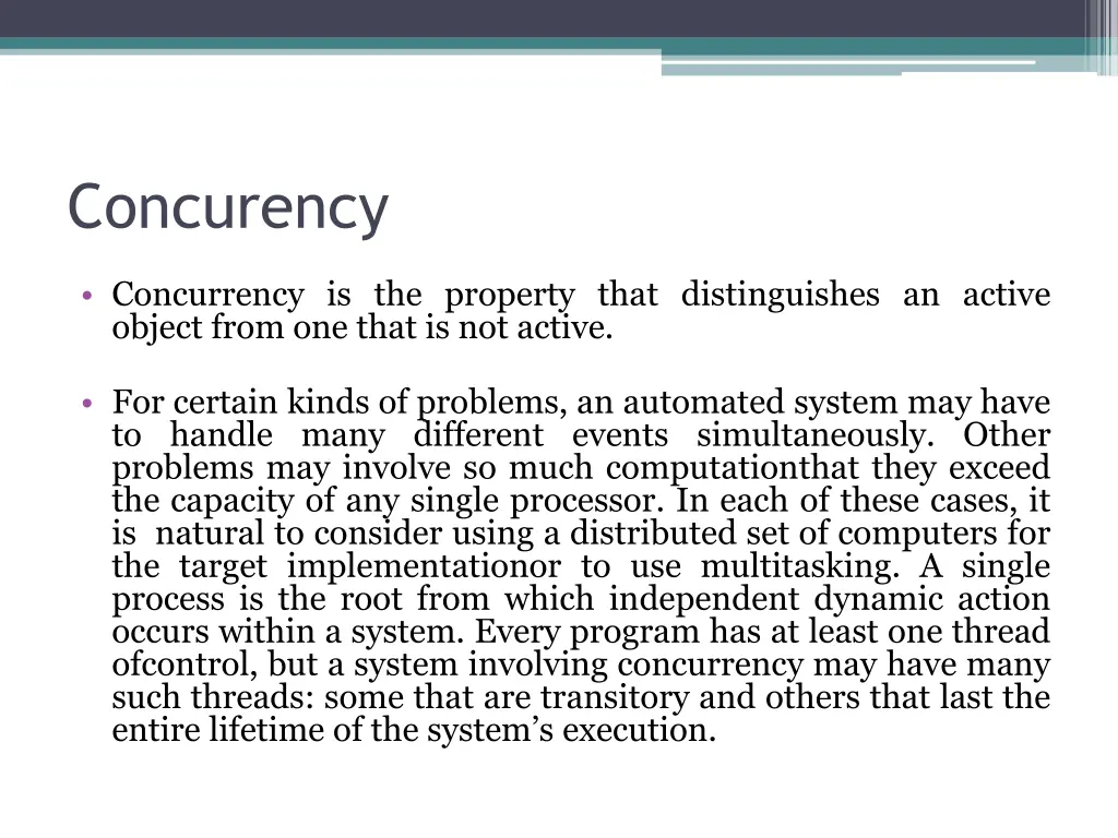concurency