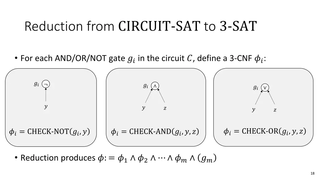 reduction from circuit sat to 3 sat 1