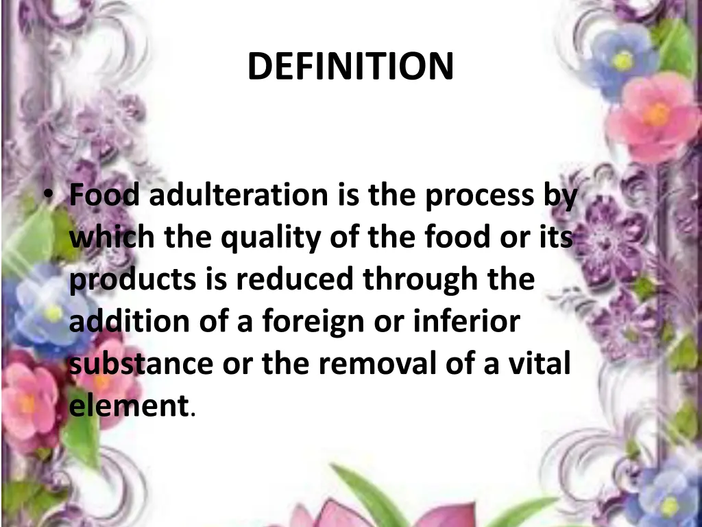 definition