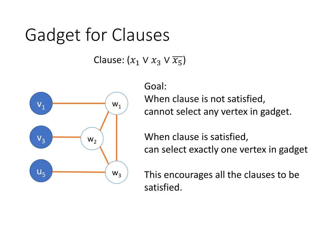 gadget for clauses 2