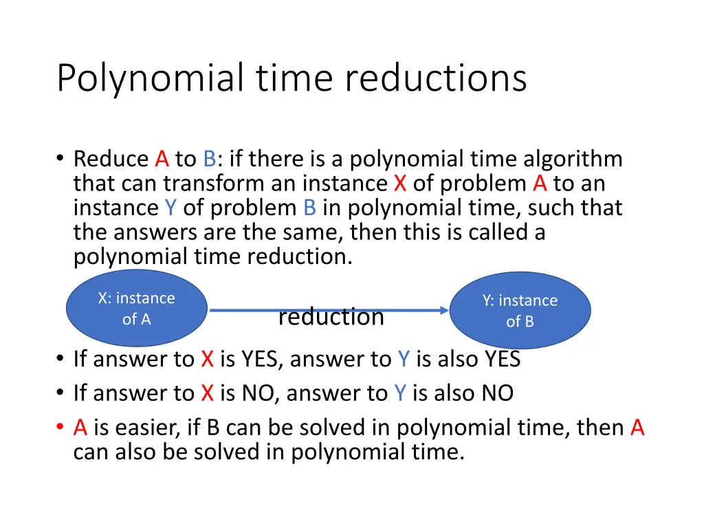 polynomial time reductions 1